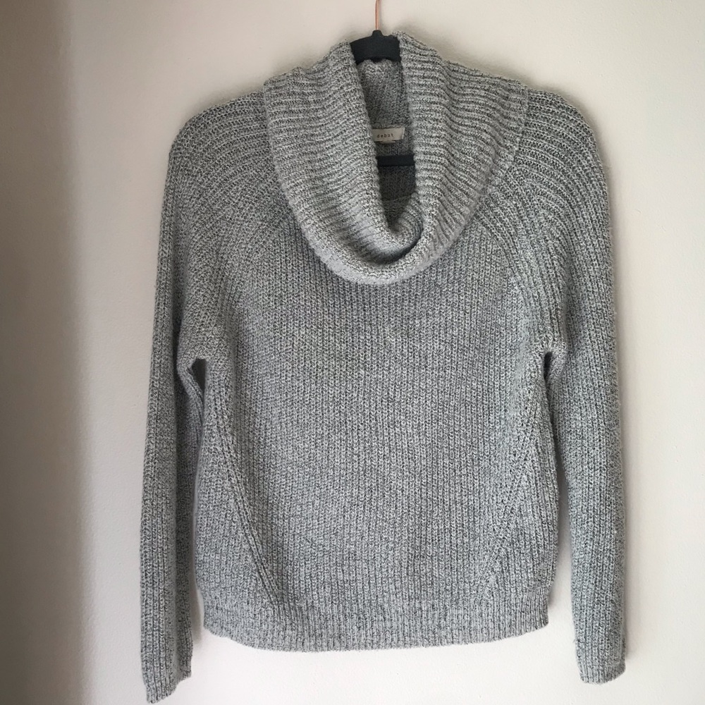 chunky knit sweater